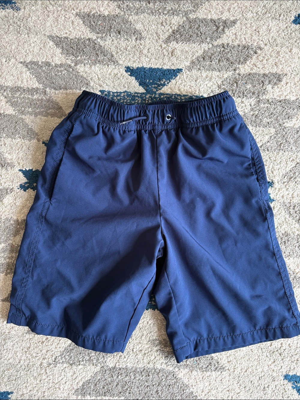 GAP Boys Navy Elastic Waist Athletic Shorts